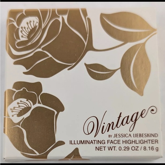 Vintage by Jessica Liebeskind Illuminating Face Highlighter In Crystal Pink nib - Picture 2 of 4